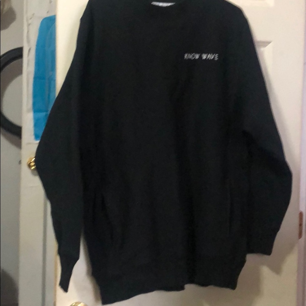 Know Wave Crewneck Sweatshirt With Pockets - image 1